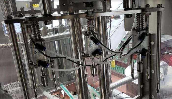 Used ZCX-3ZD Stand-Up Pouch Filler and Capping Machine