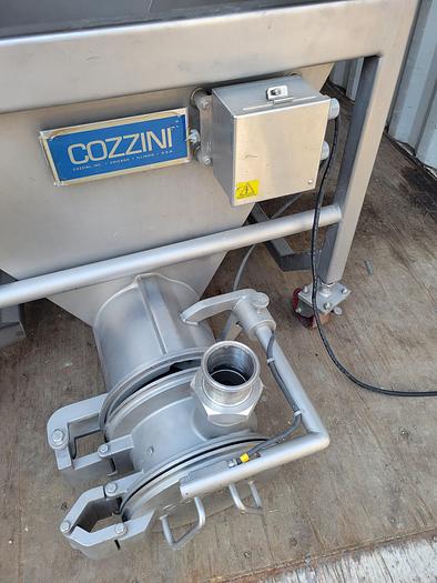 Used Cozzini Versamill Emulsifier & Screw Loader Pump