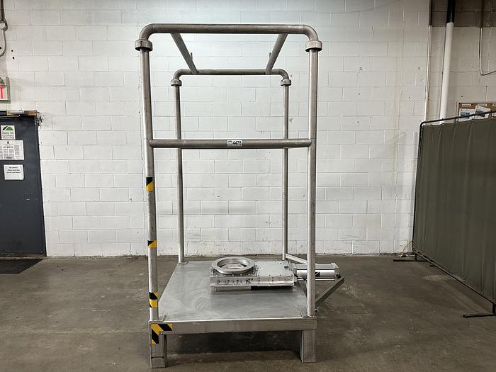 Used Vortex Pneumatic Tote Cage