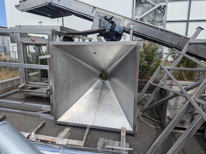 Used Stainless Steel Hopper