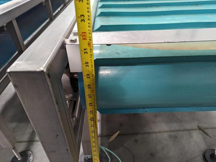 Used Andgar Adjustable Angle Dog Leg Conveyor