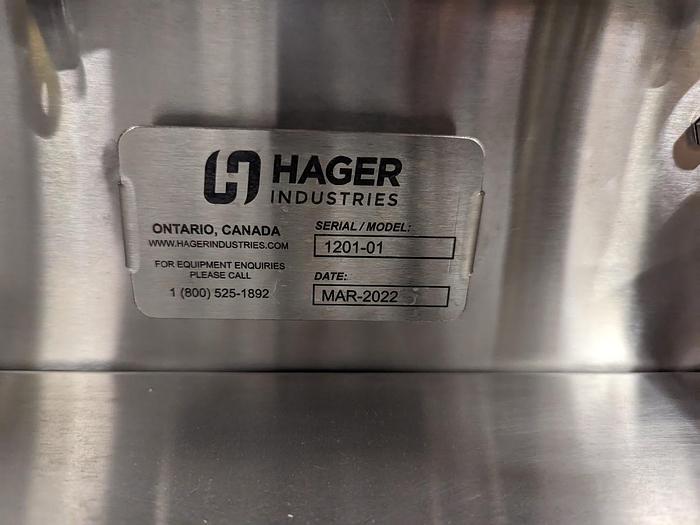 Used Hager Custom Liquid Coating Machine