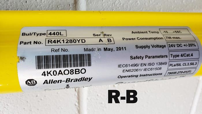 Used Rockwell 440L Guardshield™ Standard 64 Beam Safety Light Curtain