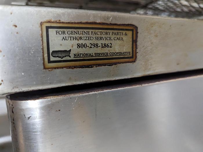 Used Vulcan Double-Stack Gas Convection Ovens
