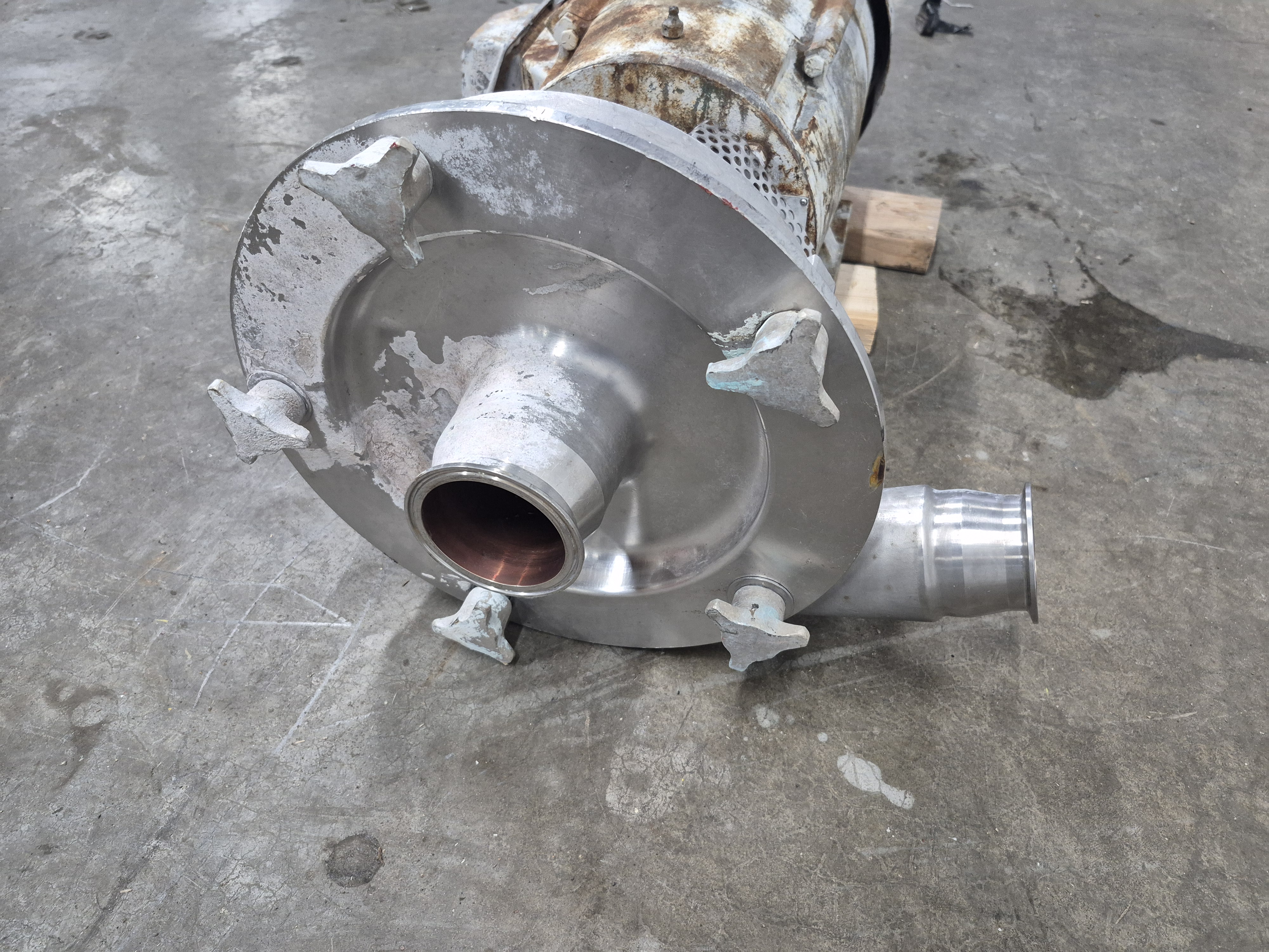 Used SS Centrifugal Pump with 10 HP Motor