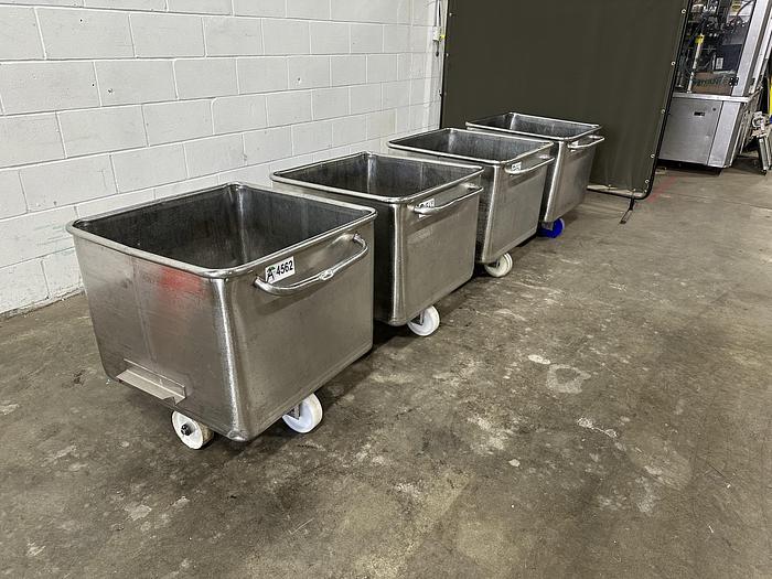 Used Stainless Steel Meat Buggies