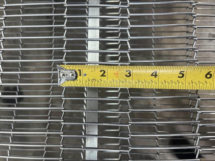 Used New Wave 6'L Wire Mesh Conveyor
