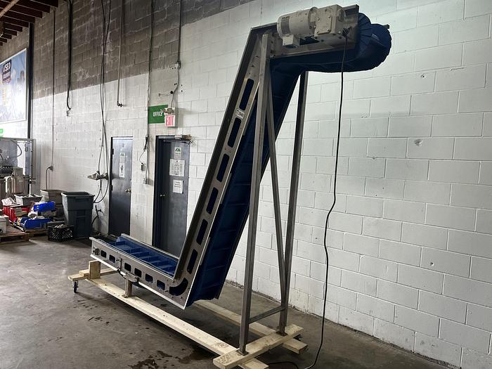 Used 9' High Z-Style Conveyor