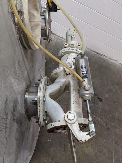 Used 300 Gallon Aluminium Hopper With Load Cells