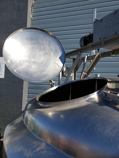 Used APV Crepaco 600 Gal Jacketed Processing Tank