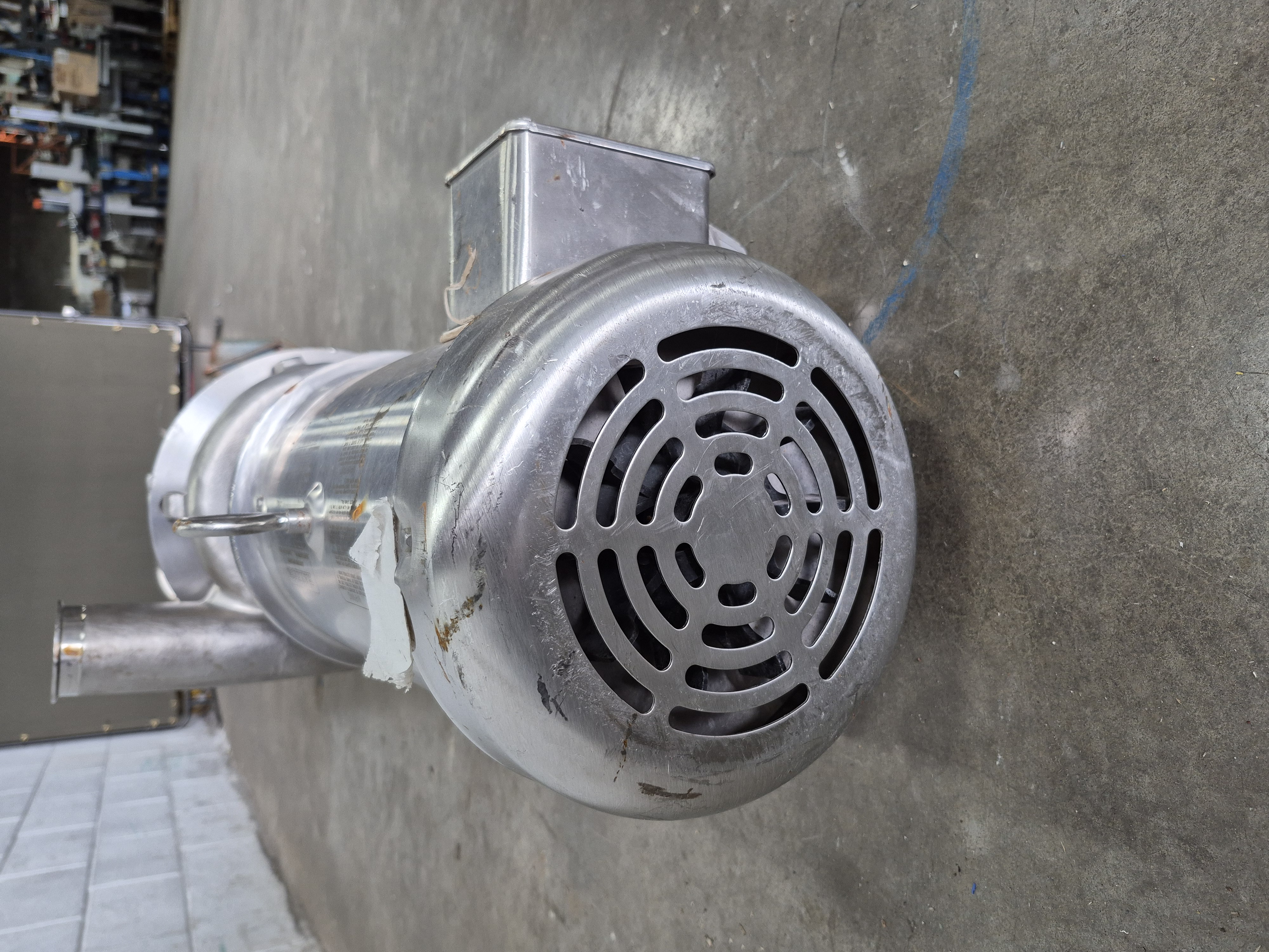 Used Ampco Centrifugal Pump with 5 HP Motor