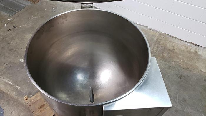 Used Escan KSLE-60 Electric Low Pressure Steam Kettle