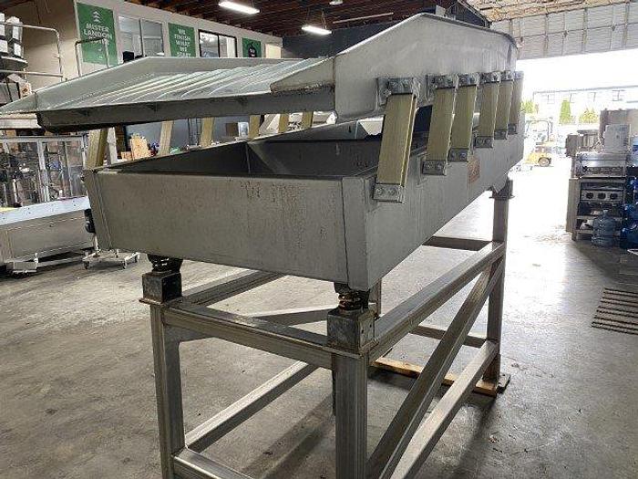 Used Key ISO-FLO 10-Lane Shaker Conveyor