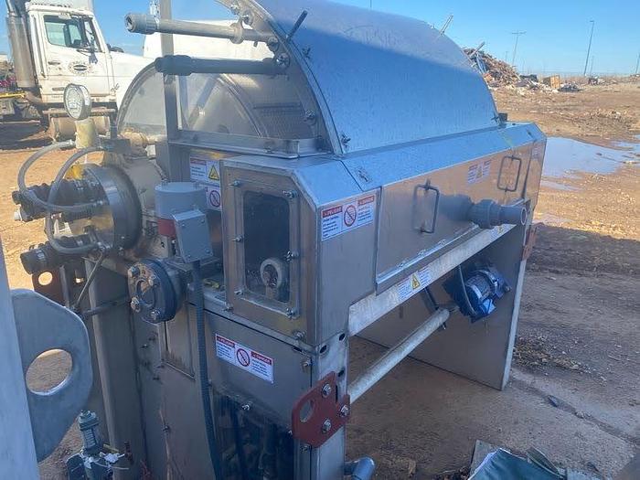 Used K-S Rotary Drum Vacuum Filter