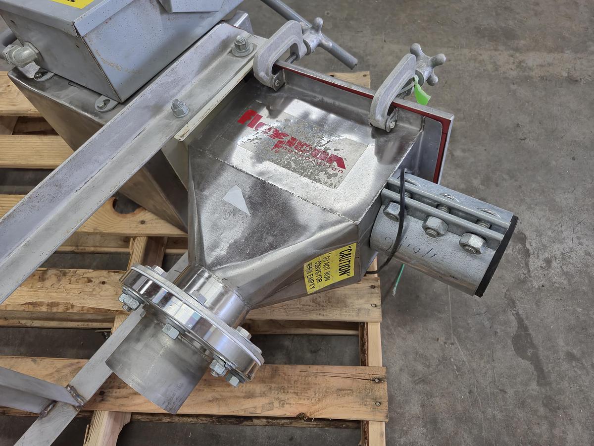 Used Flexicon Sanitary Stainless Steel Screw Conveyor / Volumetric Auger Feeder