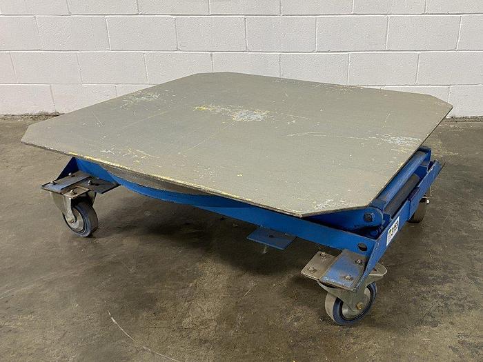 Used Bishamon Pallet Rotary Scissor Lift