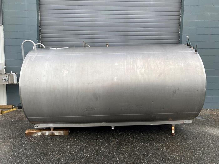 Used DEC Dari-Kool 1500 Gallon Dairy Tank