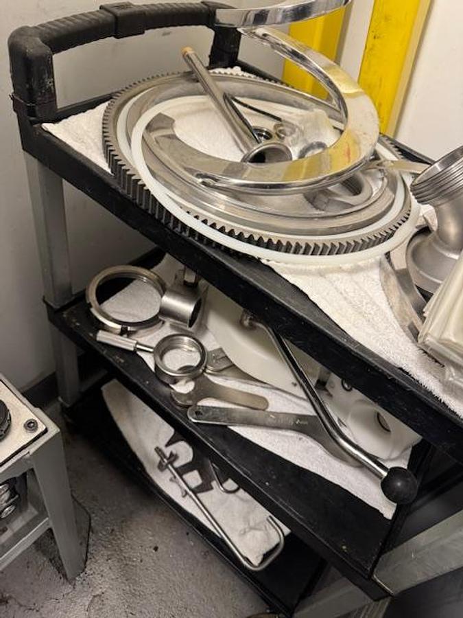 Used Vemag Robot 500 Stuffer with Bin Loader