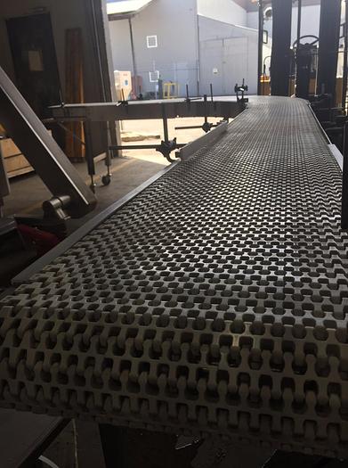 Used 90 Degree Dorner L Shaped Curved Conveyor