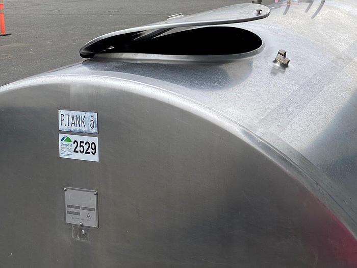 Used Babson 1250 Gal Jacketed Dairy Tank