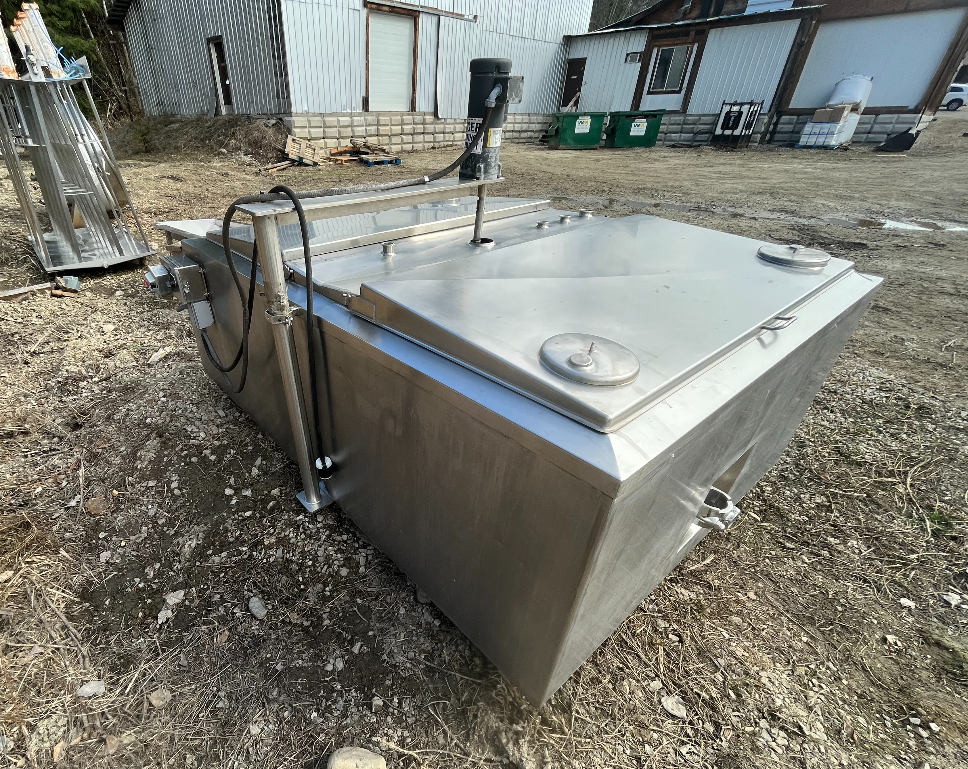 Used 2000L Jacketed Cheese Vat