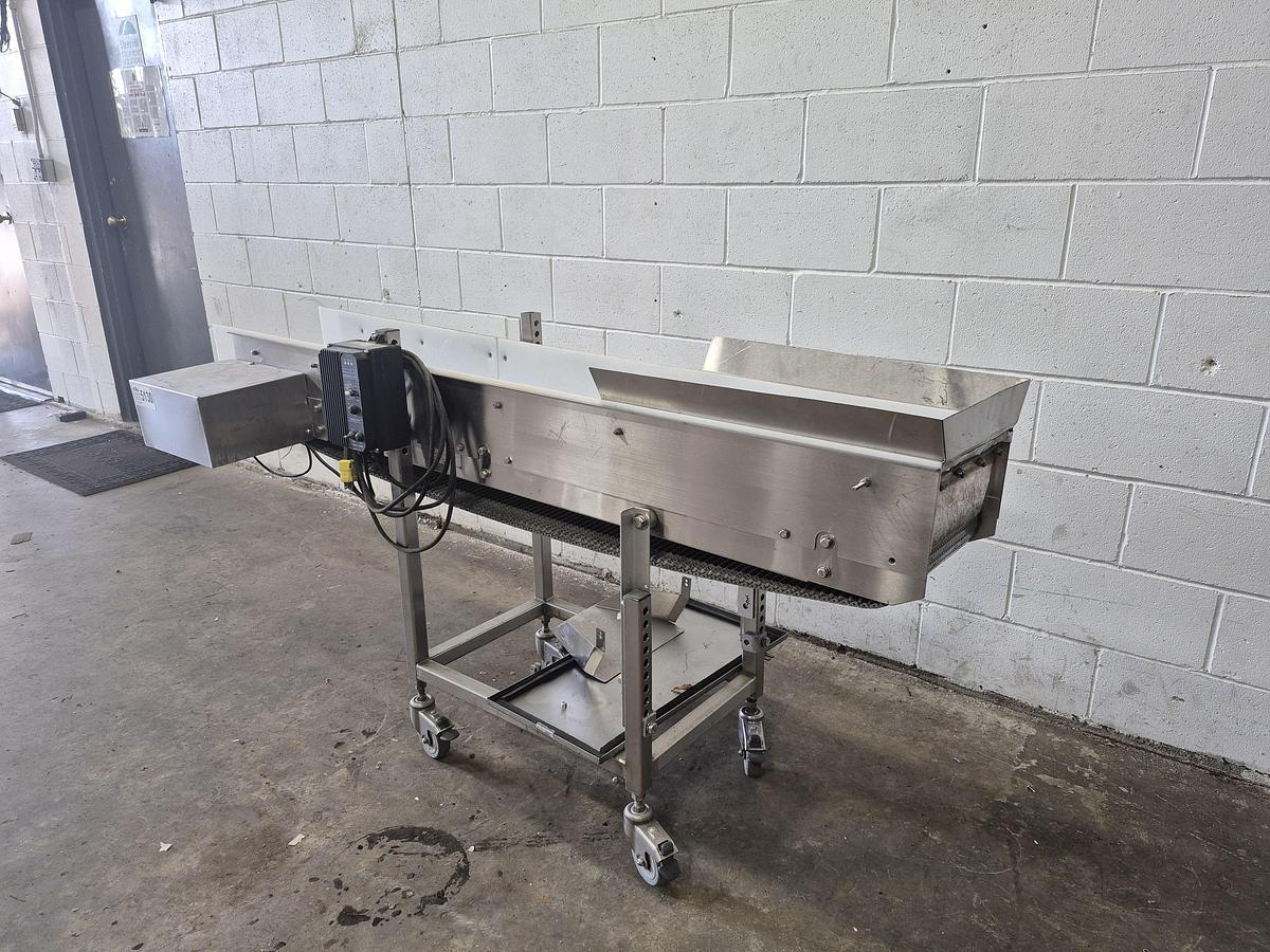 Used WeighPack 6' Flat Belt Conveyor