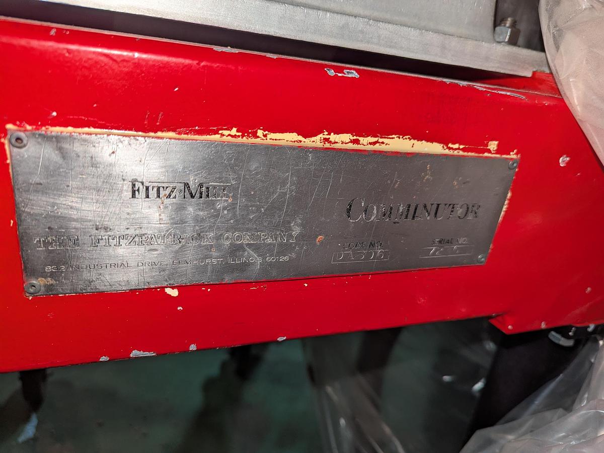 Used Fitzmill DAS06 Hammermill