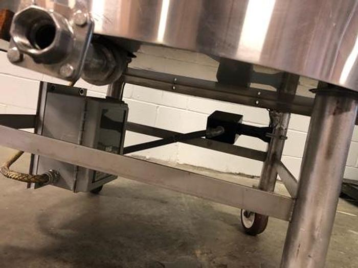 Used 200 Gallon Jacketed SS Tank with Heater