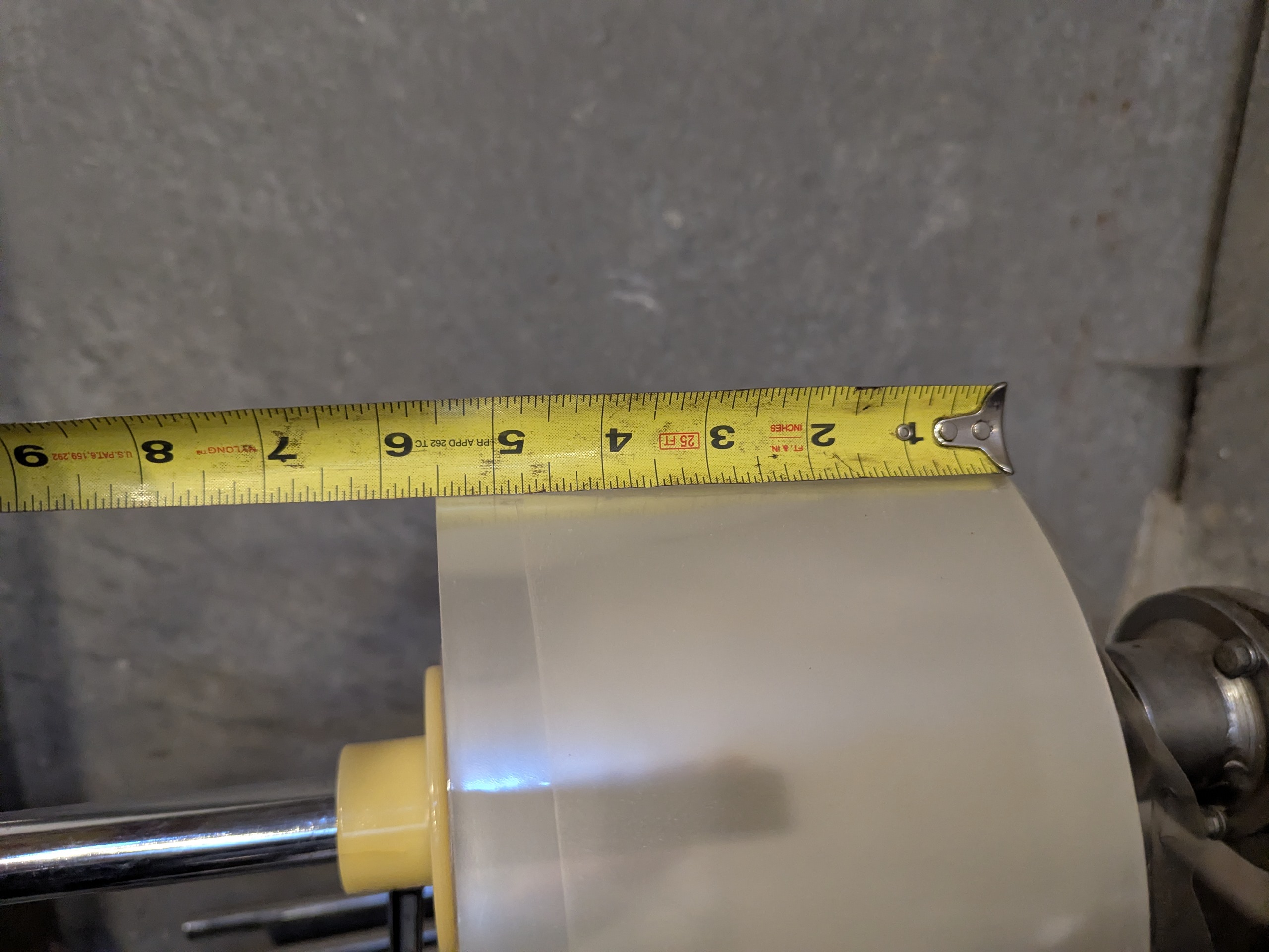 Used Flow Packer with Bucket Infeed