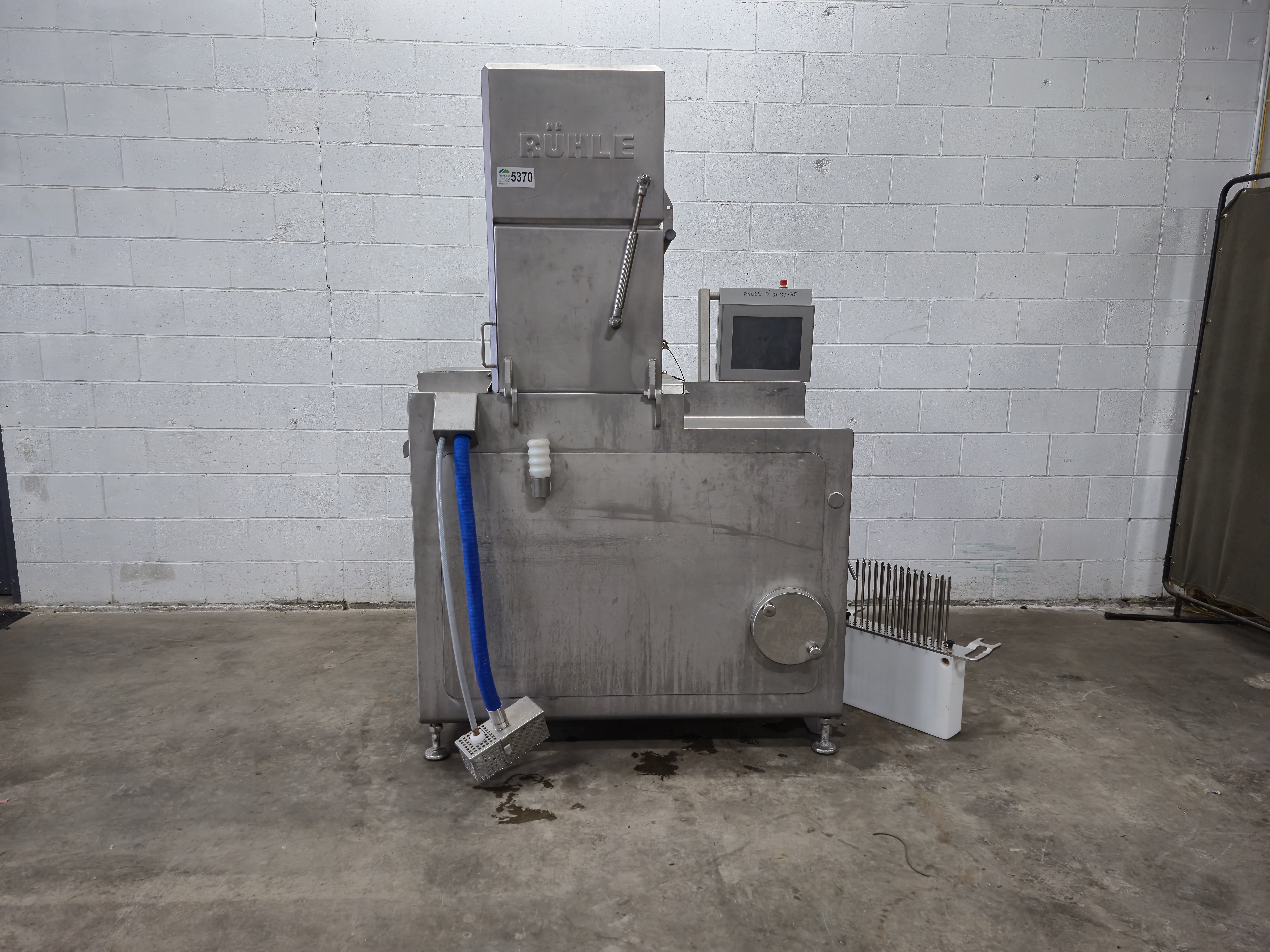 Used Rühle IR 56 Stainless Steel Brine Injector