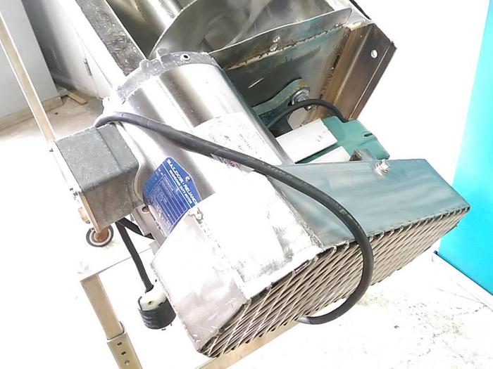 Used Adjustable Incline Auger Conveyor