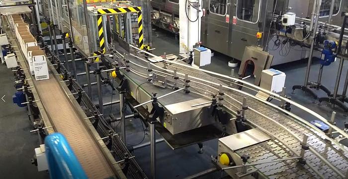 Used Kosme Beverage Bottle Line