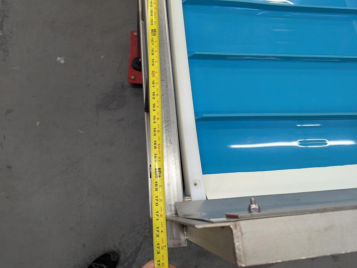 Used Infeed Dog Leg Conveyor