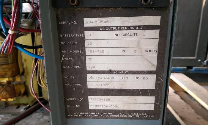 Used Hobart Forklift Charger