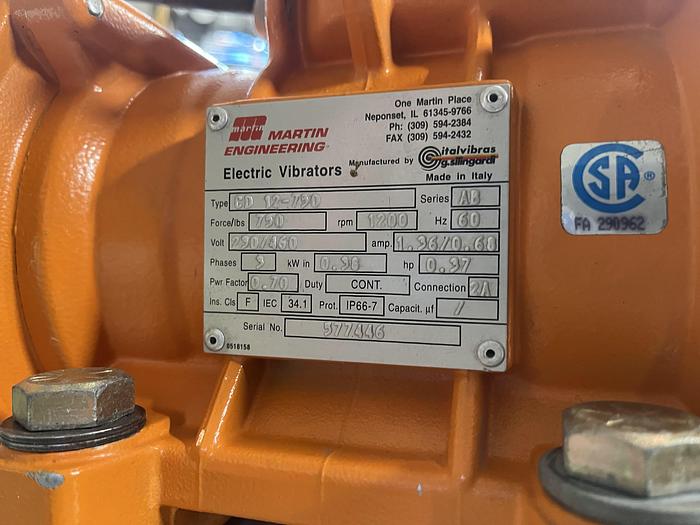 Used Kason K30 Flo Thru Vibratory Flour Sifter