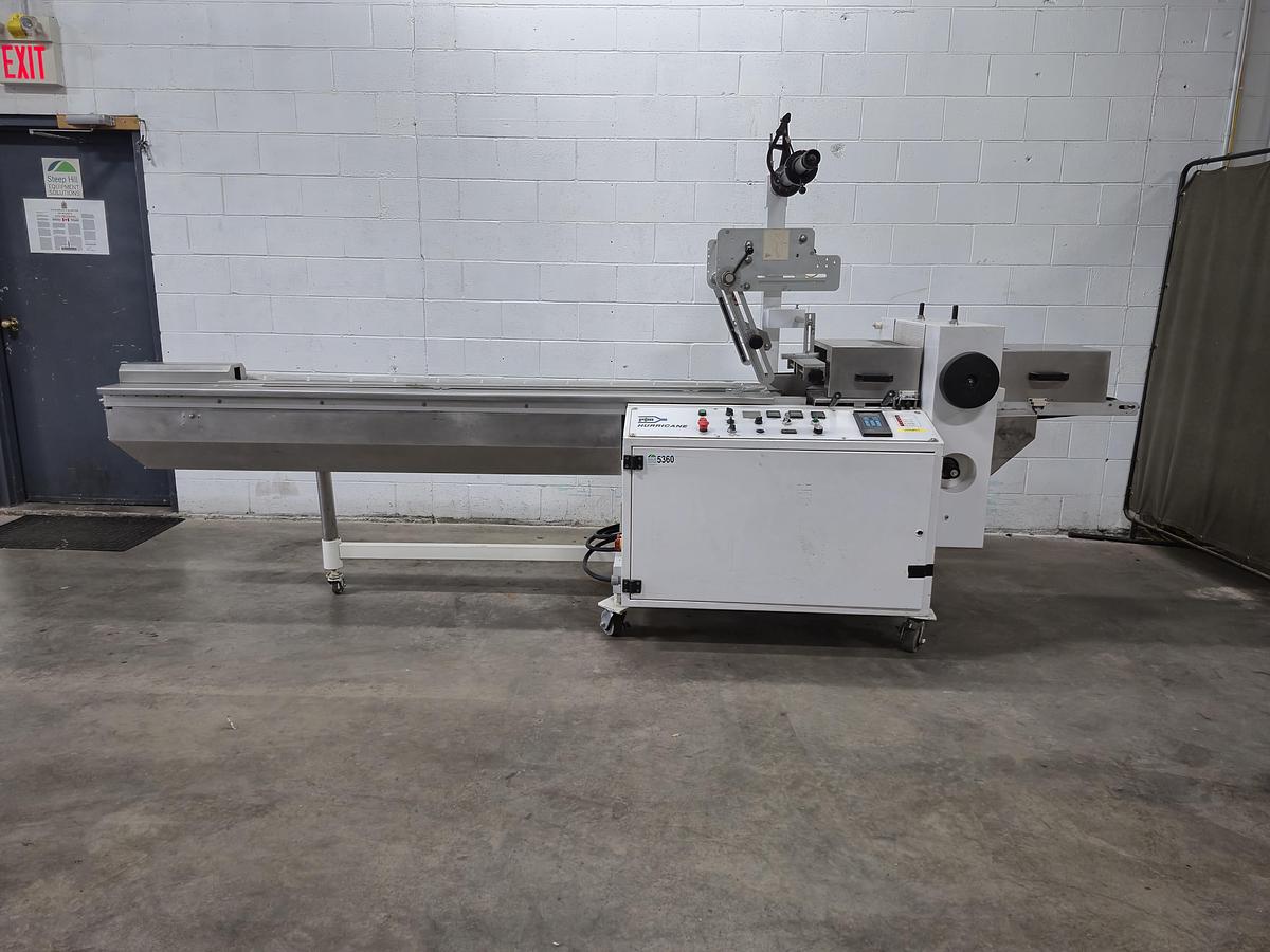 Used PFM Packaging Machinery Hurricane Horizontal Flow Packager