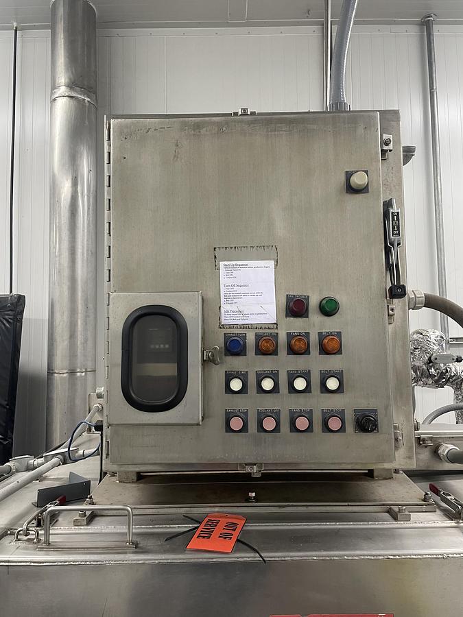 Used BOC Gases KFT-36-10M Liquid Nitrogen Tunnel Freezer