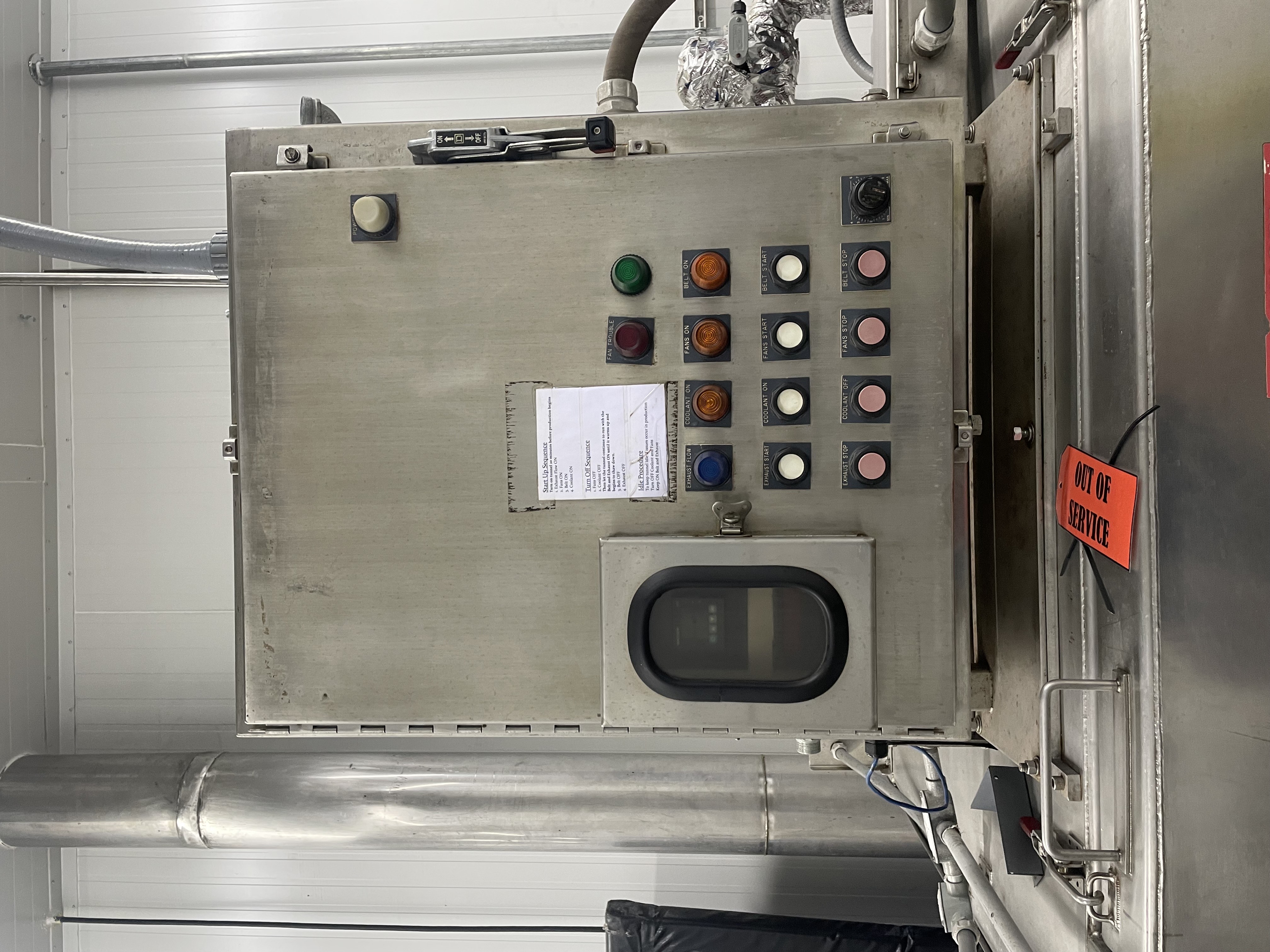 Used BOC Gases KFT-36-10M Liquid Nitrogen Tunnel Freezer