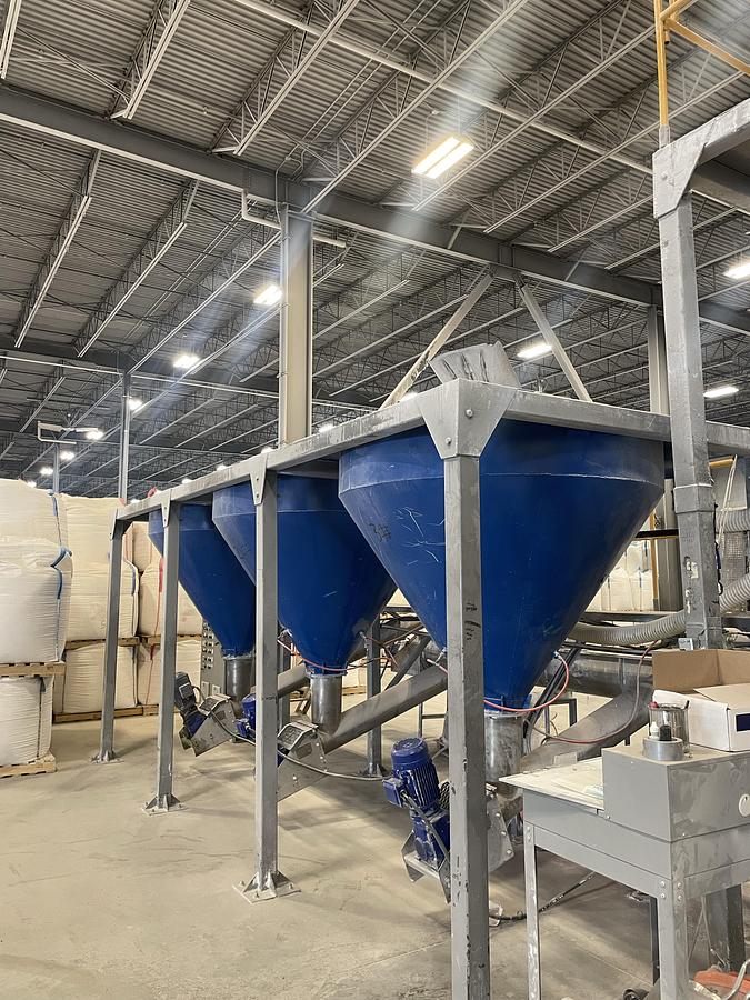 Used Multi-Hopper Infeed System 