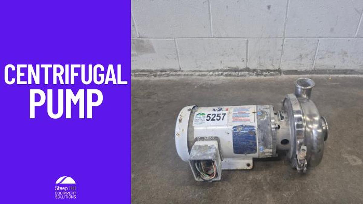 Used Waukesha Cherry-Burrell 200 Series Sanitary Centrifugal Pump
