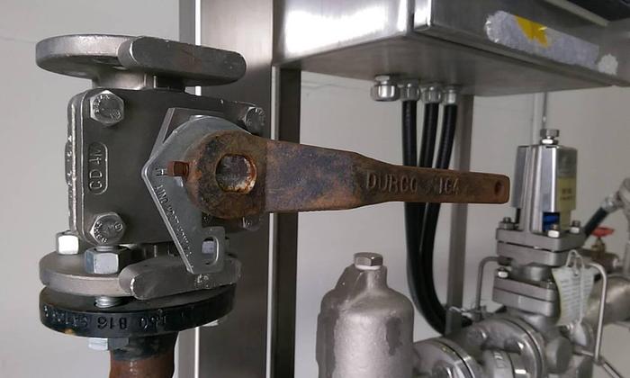 Used Clextral Steam Trap / Valve / Pump Assembly