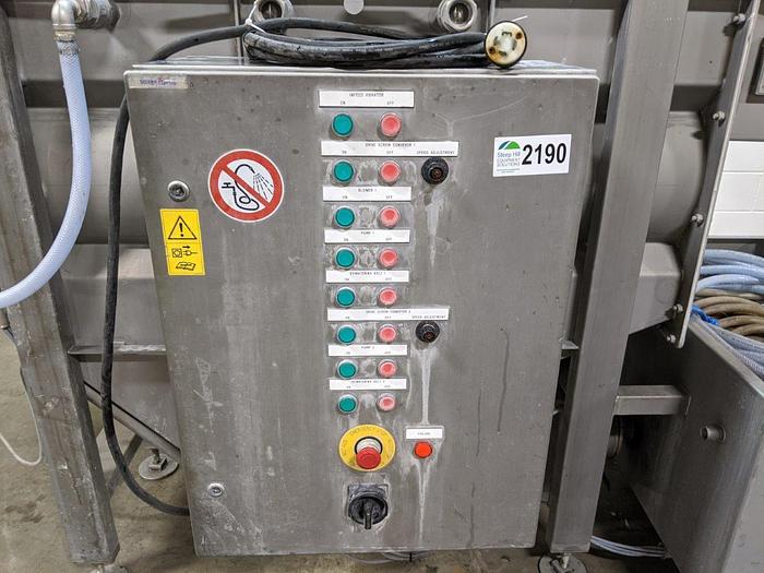 Used DTS Produce Corkscrew Washer