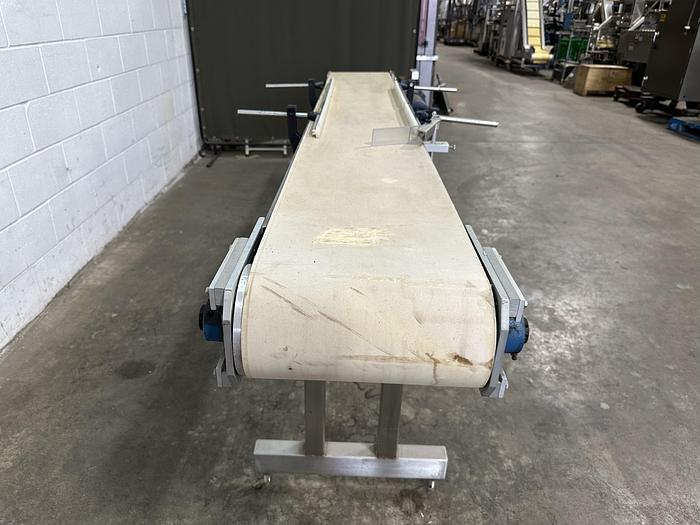 Used 8' Flat Belt Conveyor