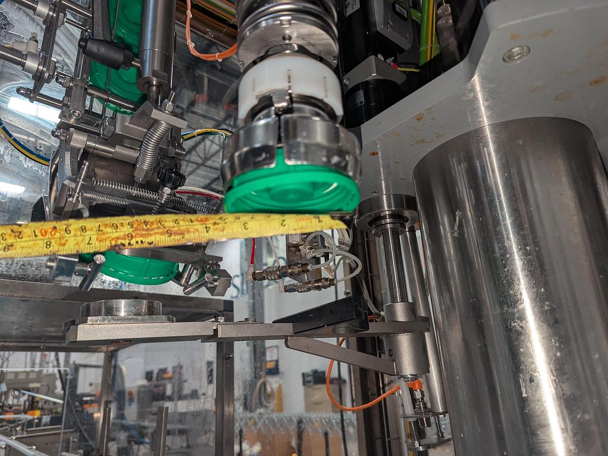 Used Promach 4 Head Pail Filling Line Including Filler, Capper & Date Coder