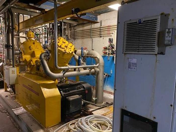 Used Compressor Room with Wittemann Hasselberg CO2 Packaged & Haffmans