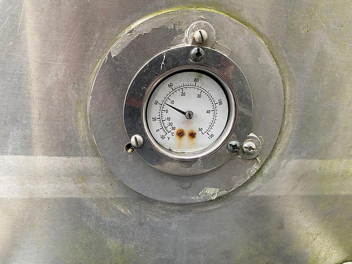 Used DEC Dari-Kool 1500 Gallon Dairy Tank