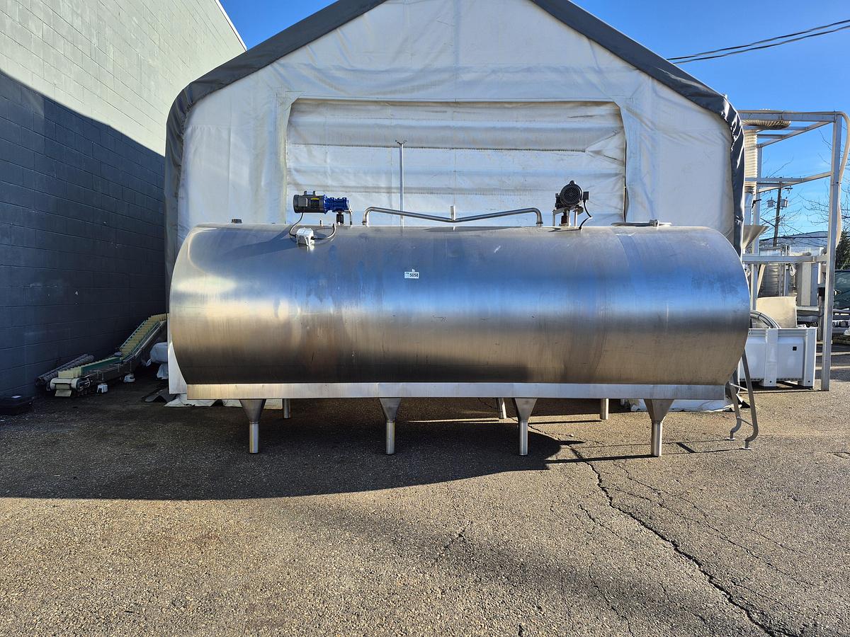 Used Paul Mueller Horizontal 2000 Gallon Tank