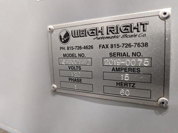 Used Weigh Right iQ-3601 HD Bulk Scale