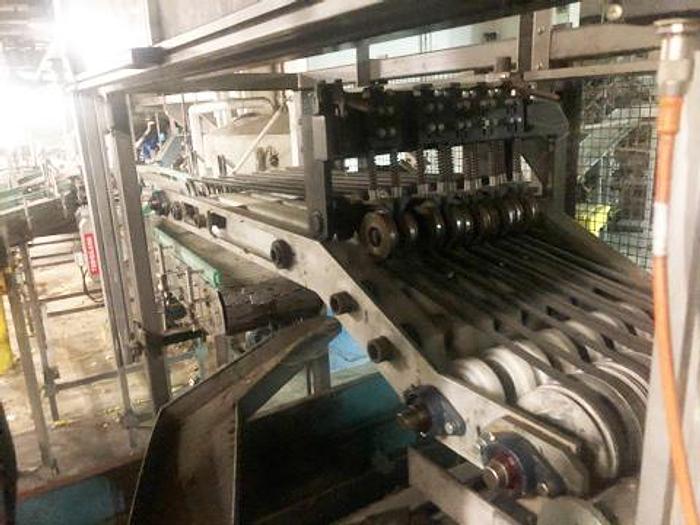 Used Accutech 3900E-05 Box-Bottom-Saw Bottle Uncaser