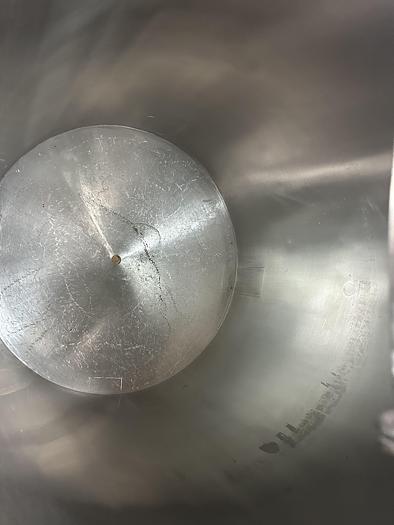 Used SS 180-Gallon Cone-Bottom Tank